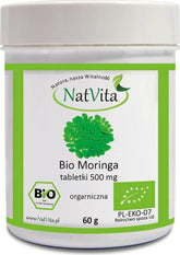 Moringa BIO 500mg 120 comprimés 60g NATVITA
